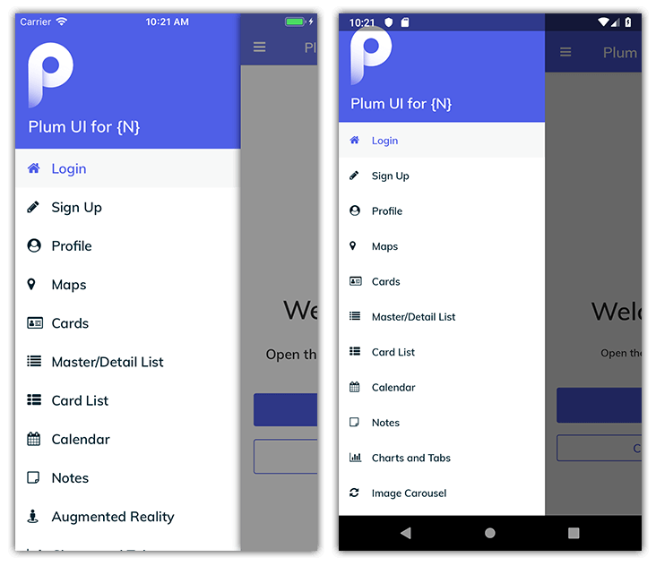 plum side drawer plum side drawer