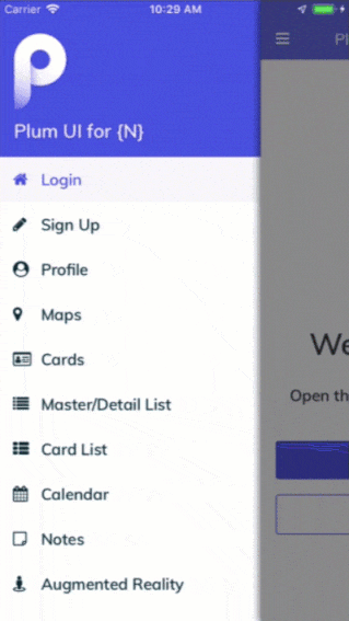 plum in action plum in action