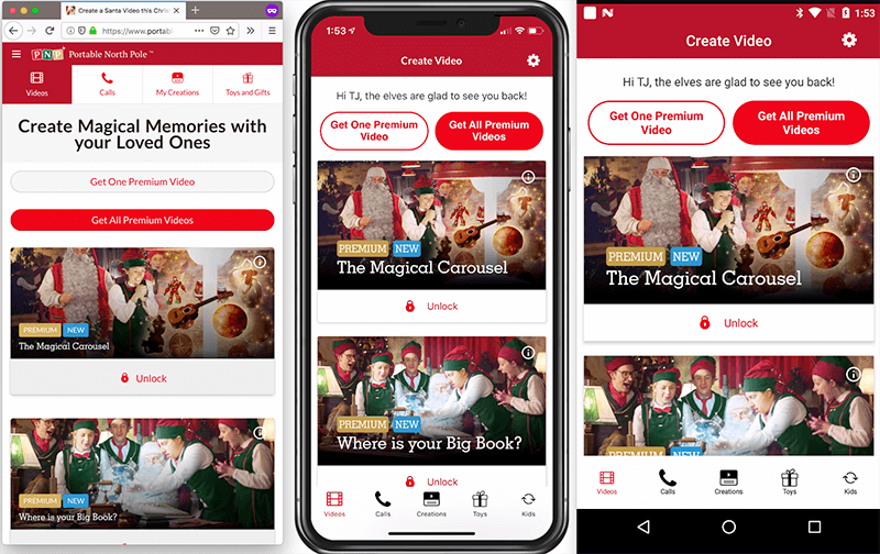 portable north pole portable north pole