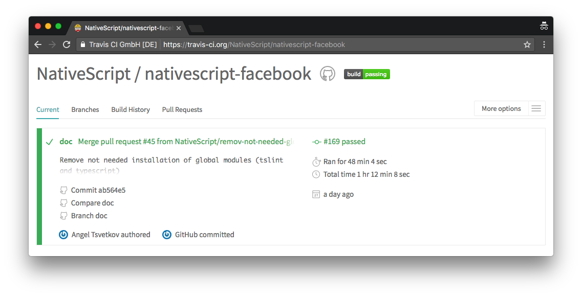 travis-workflow travis-workflow