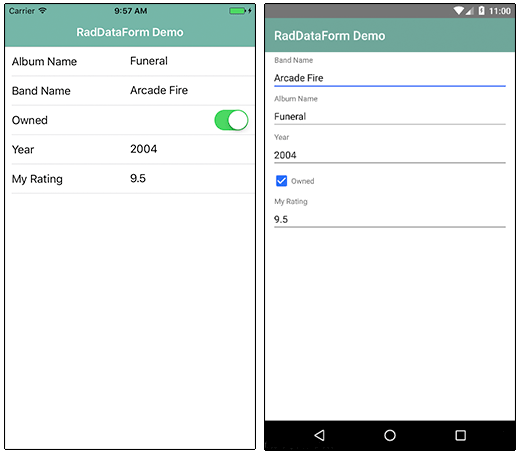 raddataform simple example raddataform simple example