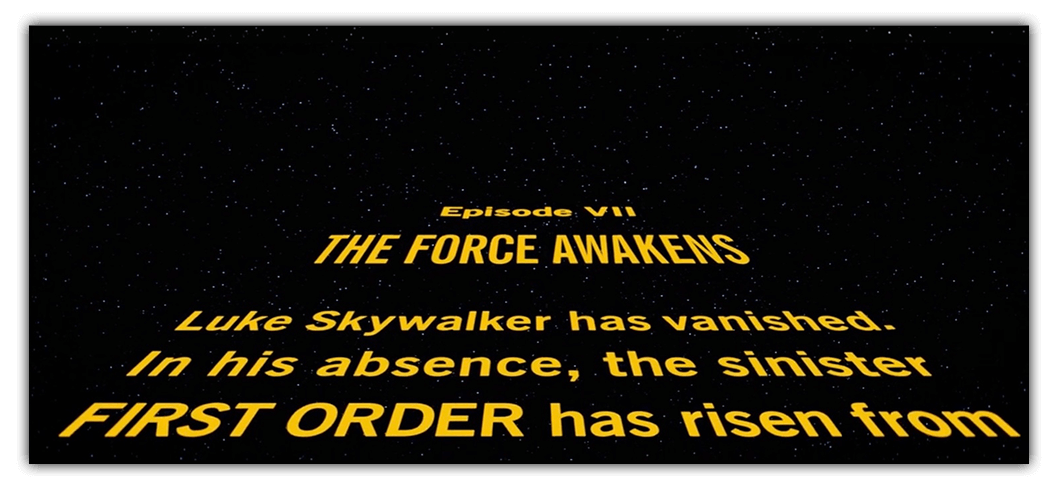 In case you don't remember what the 'crawl' is... In case you don't remember what the 'crawl' is...