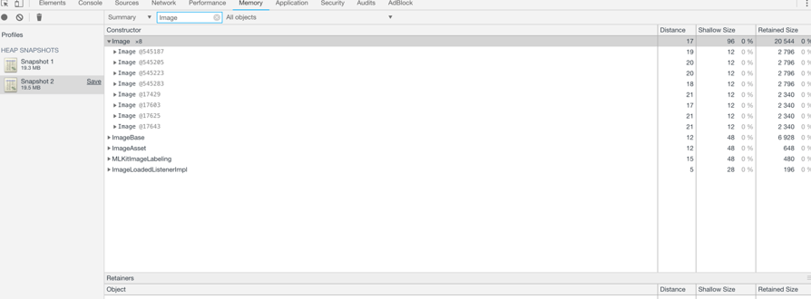 chrome devtools shows eight images chrome devtools shows eight images