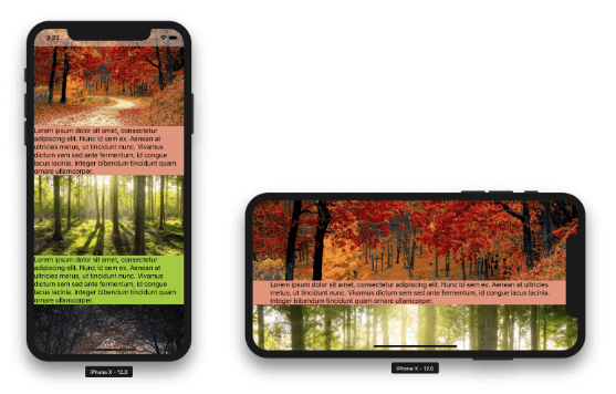 scrollview with status bar scrollview with status bar