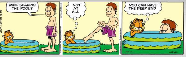 Garfield-sharing Sharing