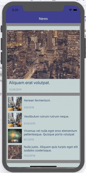 Simple Front Page ListView GIF Simple Front Page ListView GIF