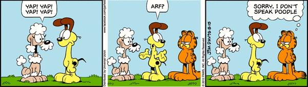 Garfield-Languages Languages