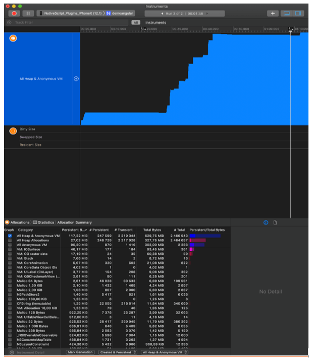 xcode memory leak xcode memory leak