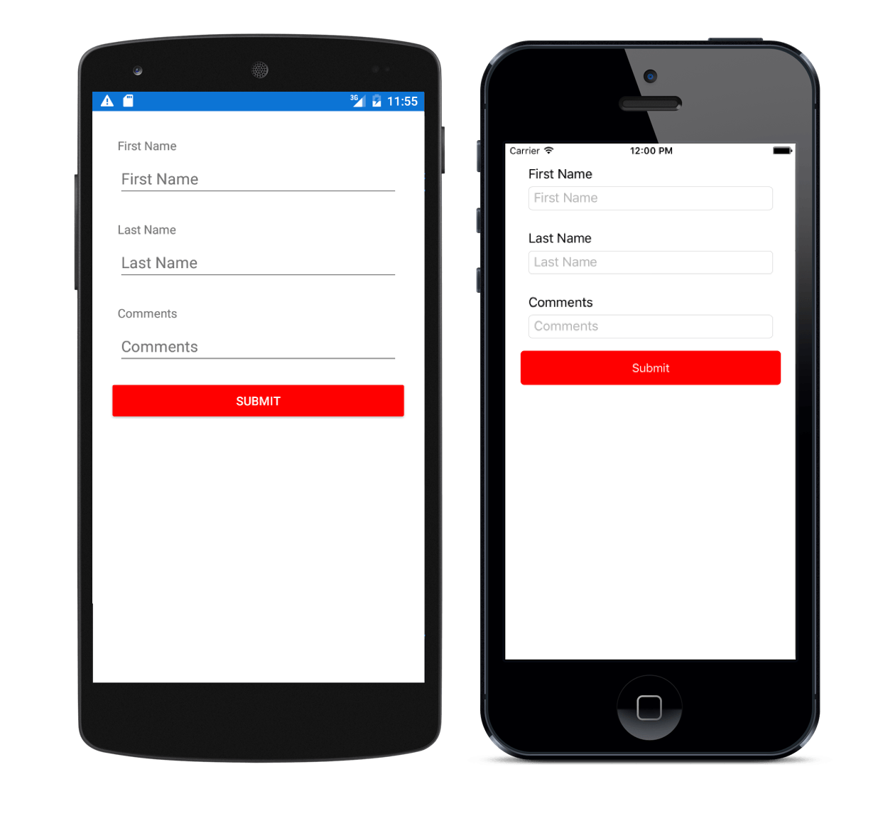 inset-form-xamarin