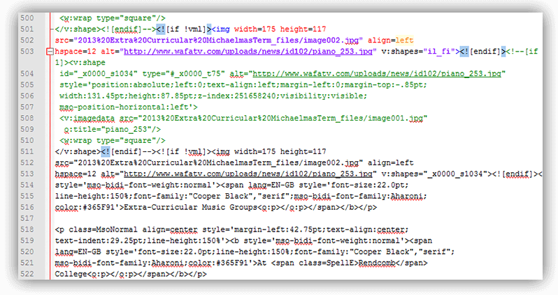 ugly generated code ugly generated code