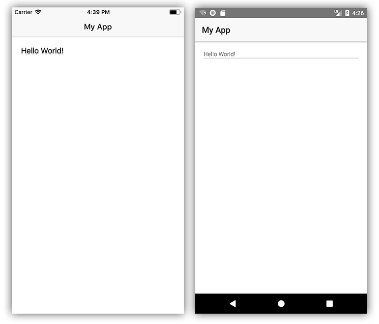 nativescript-cardview unstyled example nativescript-cardview unstyled example