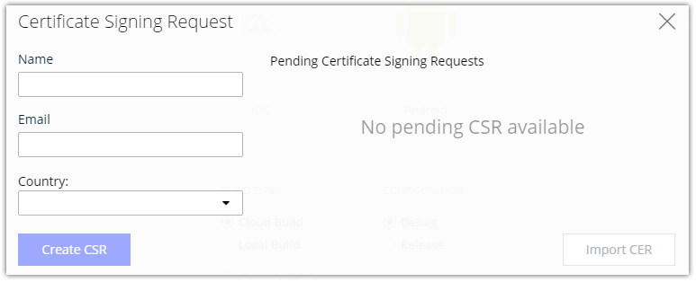 create csr create csr