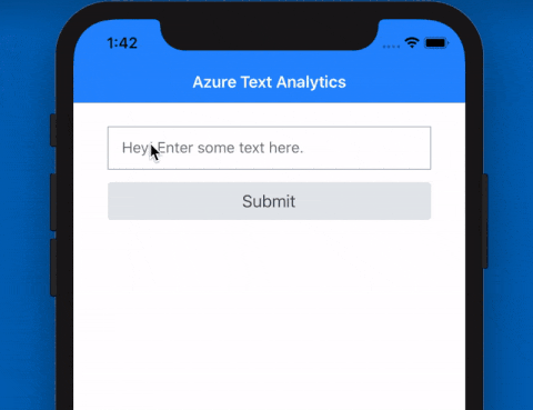 nativescript azure text analytics nativescript azure text analytics