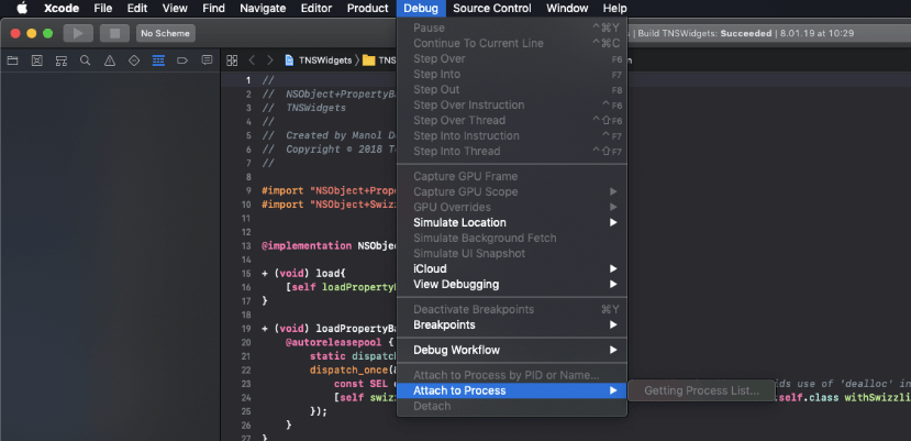 ios attach to process ios attach to process