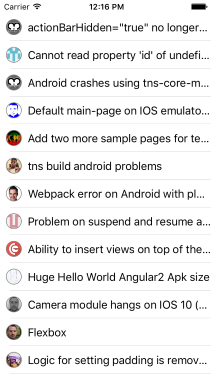 IssuesList IssuesList