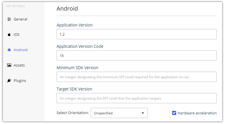 nativescript sidekick settings management nativescript sidekick settings management