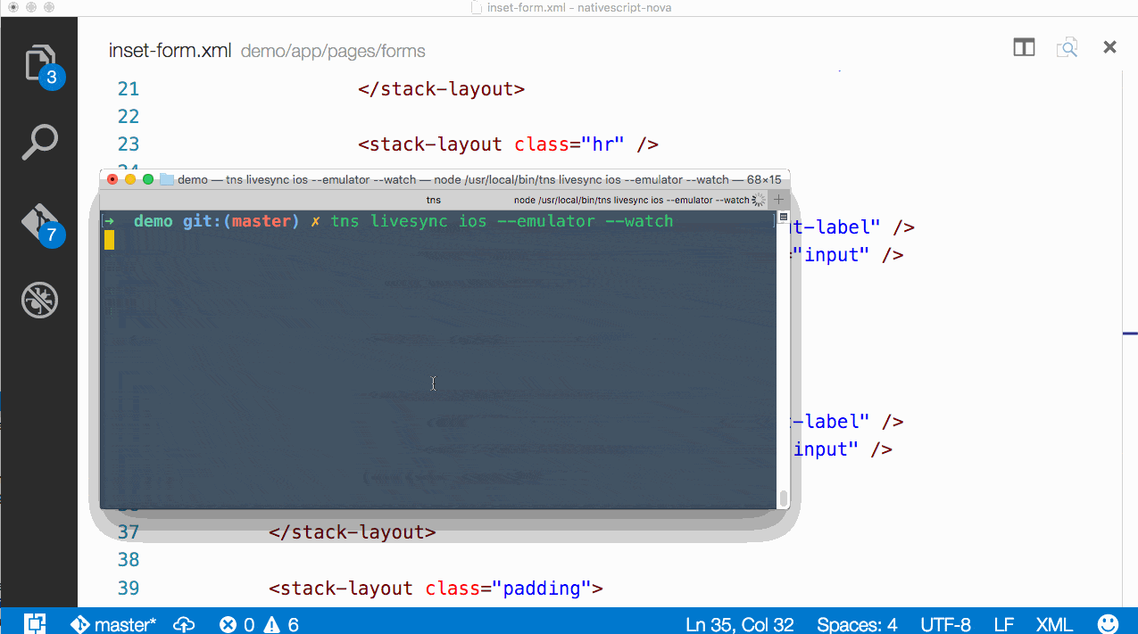 nativescript-build-cycle
