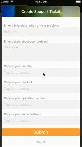 animated gif of filtered list animated gif of filtered list